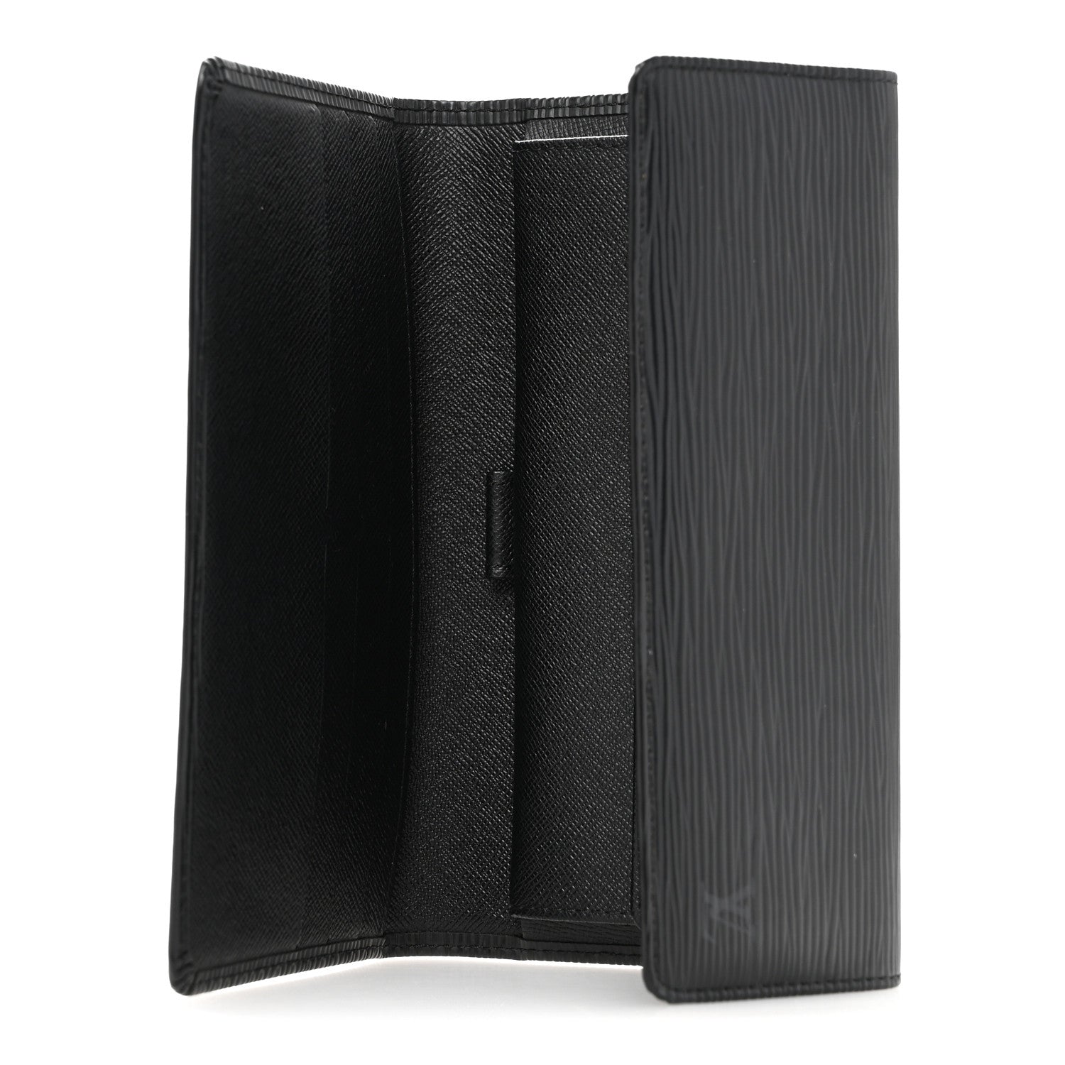 Louis Vuitton Epi Sarah Wallet Black 5 of 9