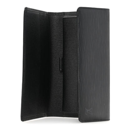 Louis Vuitton Epi Sarah Wallet Black 5 of 9