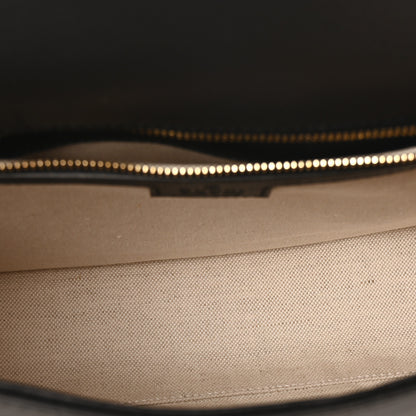 Gucci Calfskin Large Blondie Top Handle Bag Black 5 of 10