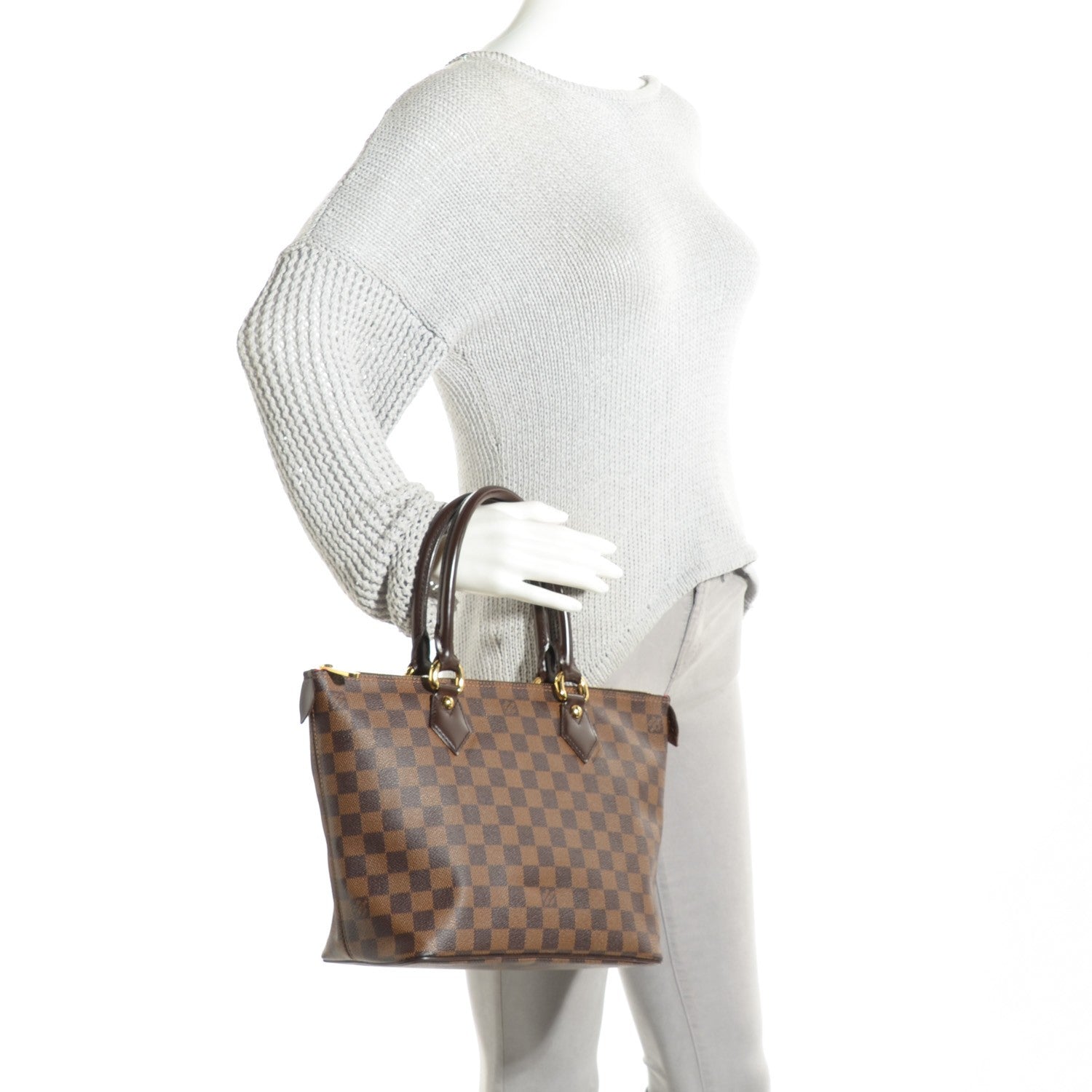 Louis Vuitton Damier Ebene Saleya PM 2 of 7