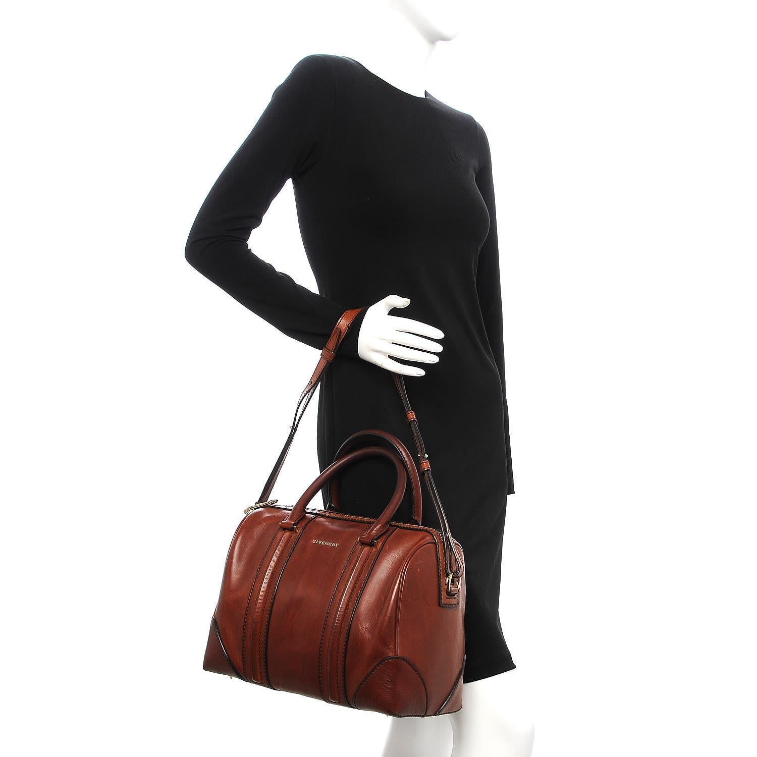 Givenchy Lambskin Medium Lucrezia Camel 2 of 23