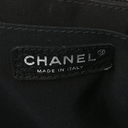 Chanel Grained Calfskin Quilted Small XXL Travel Flap Bag Black 5 of 8