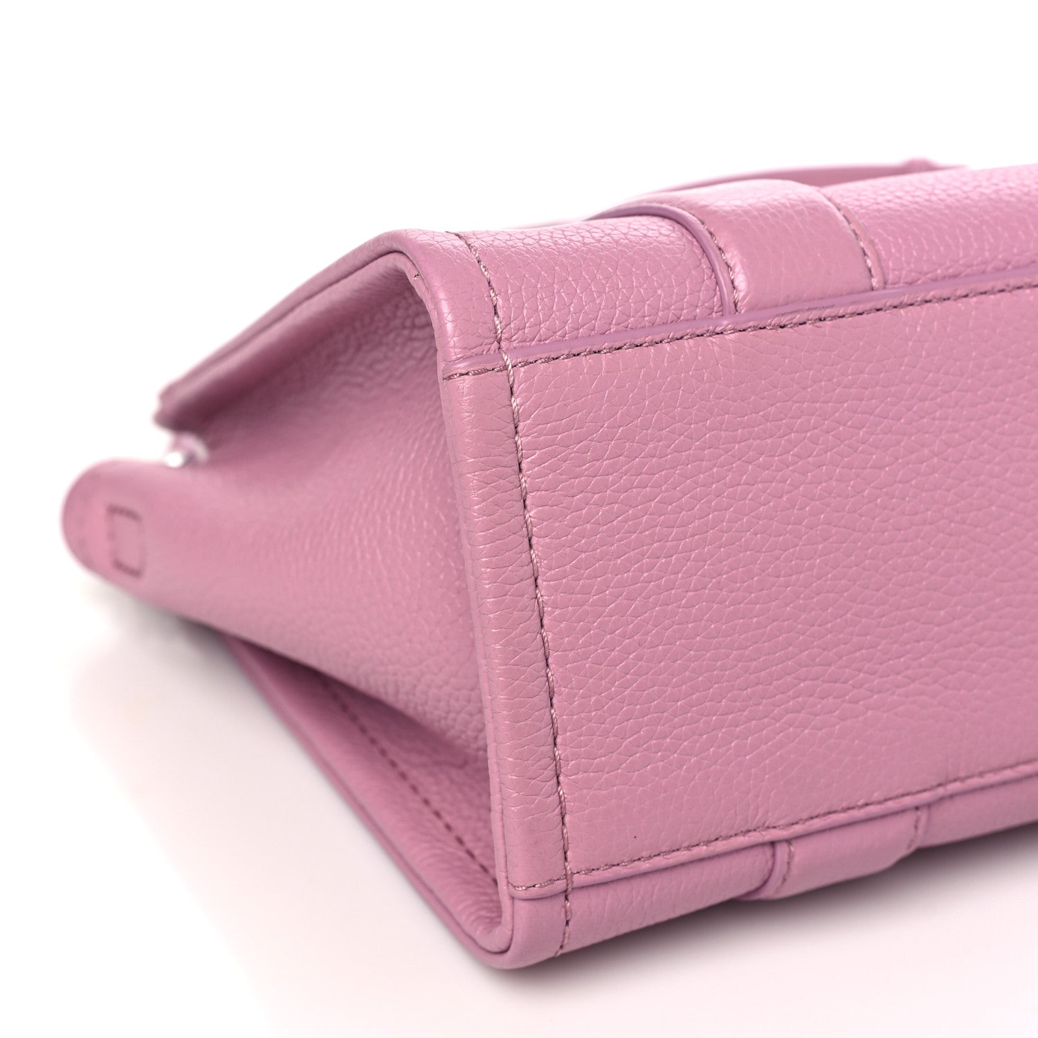 Marc Jacobs Grained Calfskin Small The Tote Bag Lilas 8 of 9