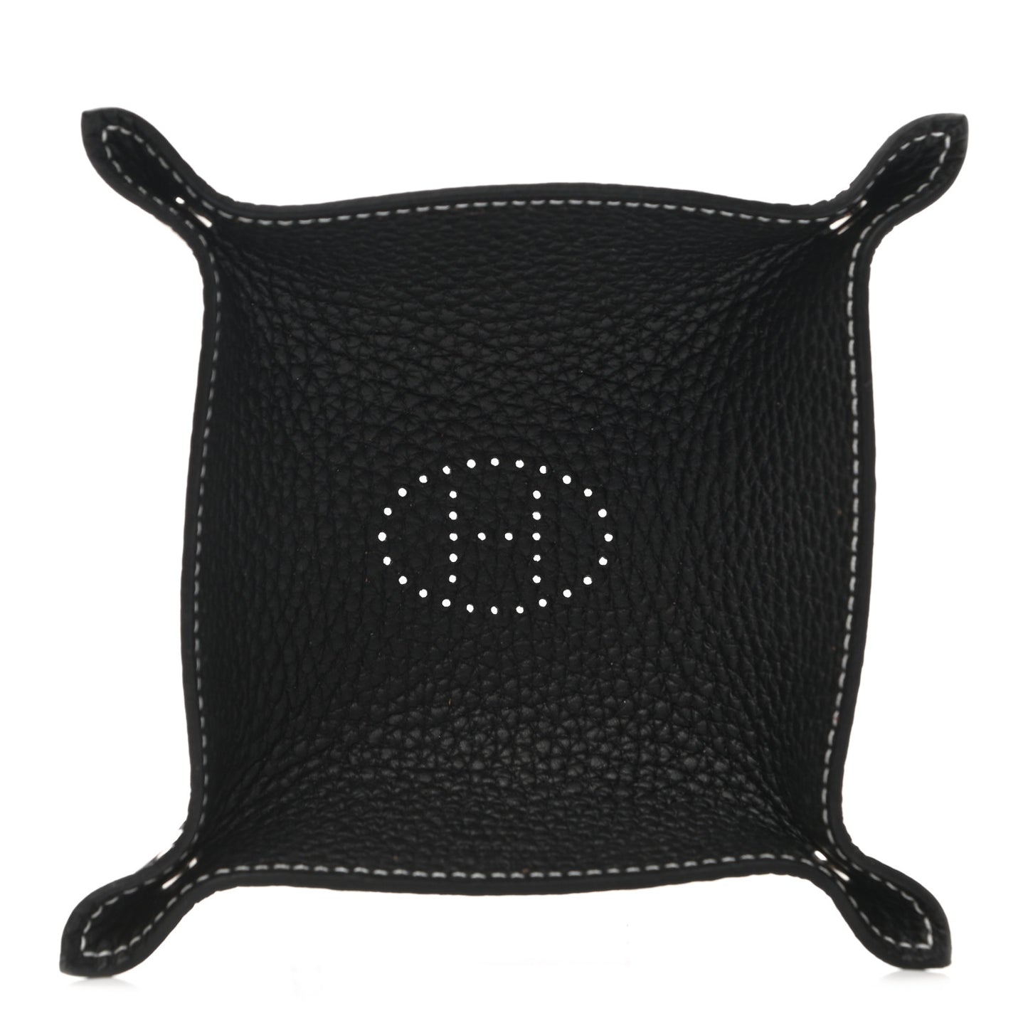 Taurillon Clemence Mini Mises et Relances Change Tray Black