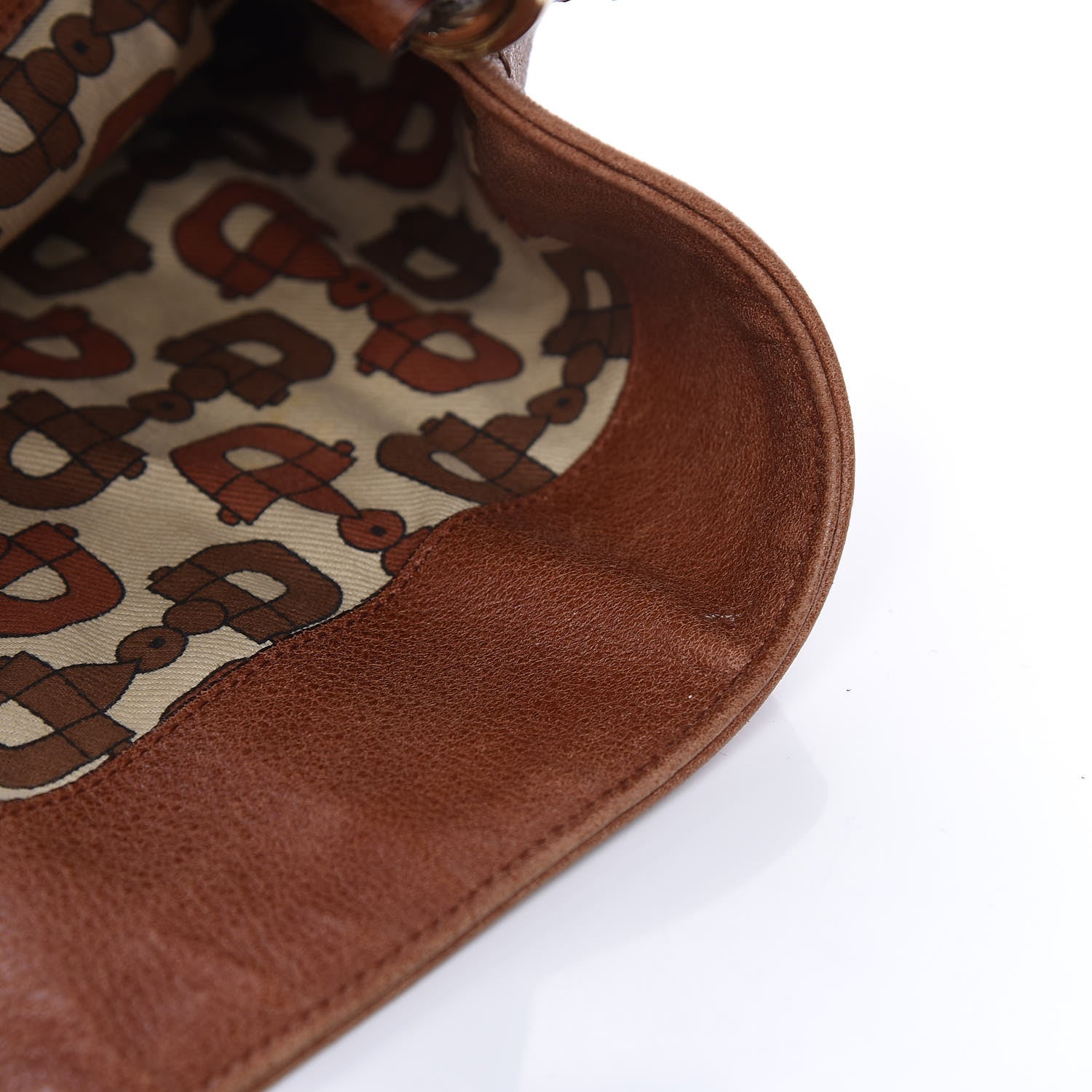 Gucci Calfskin Guccissima Trim Large Signoria Hobo Brown 10 of 19