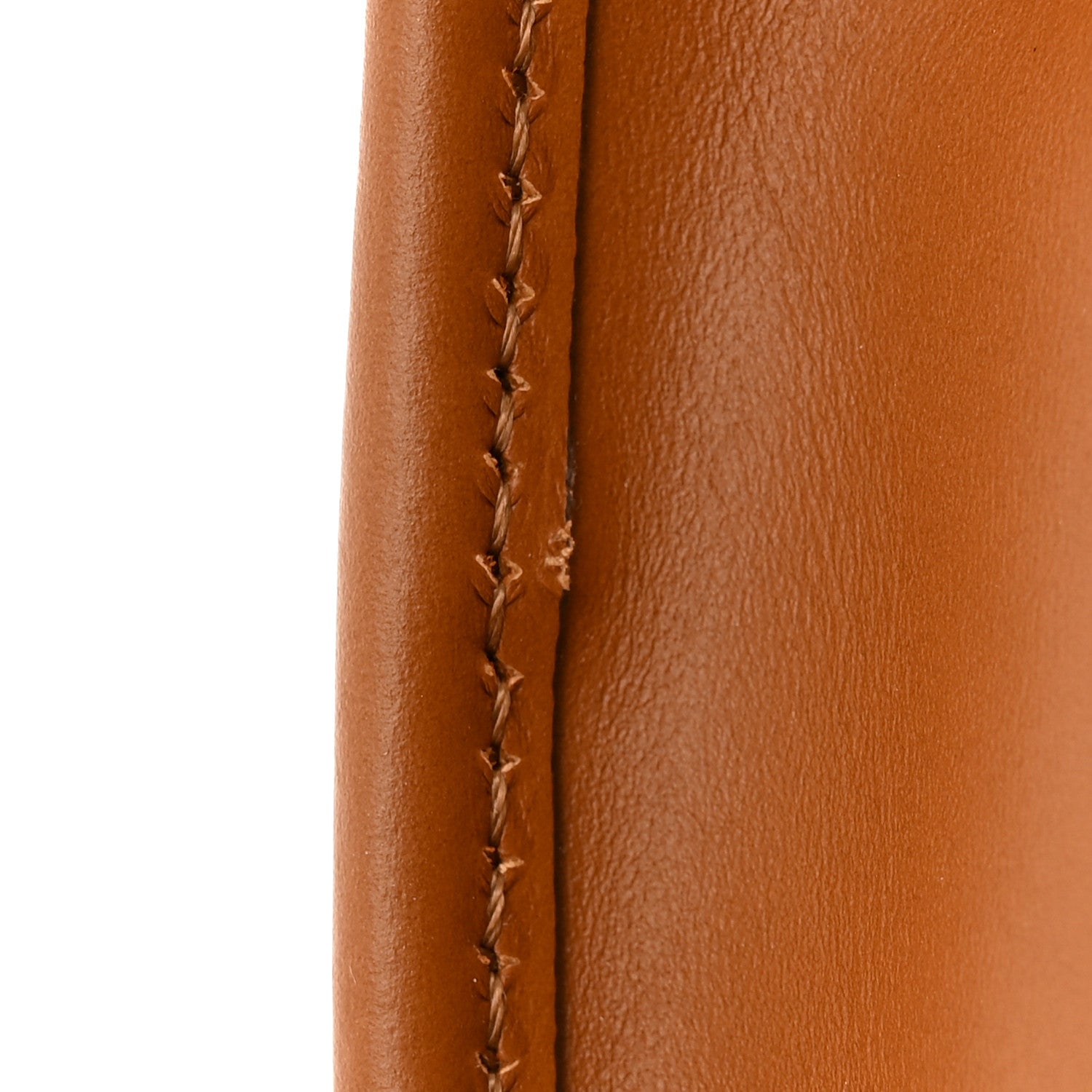 Fendi Vitello King Plexiglass Logo Embossed Mini Fendi Sunshine Shopper Tote Cuoio 12 of 12