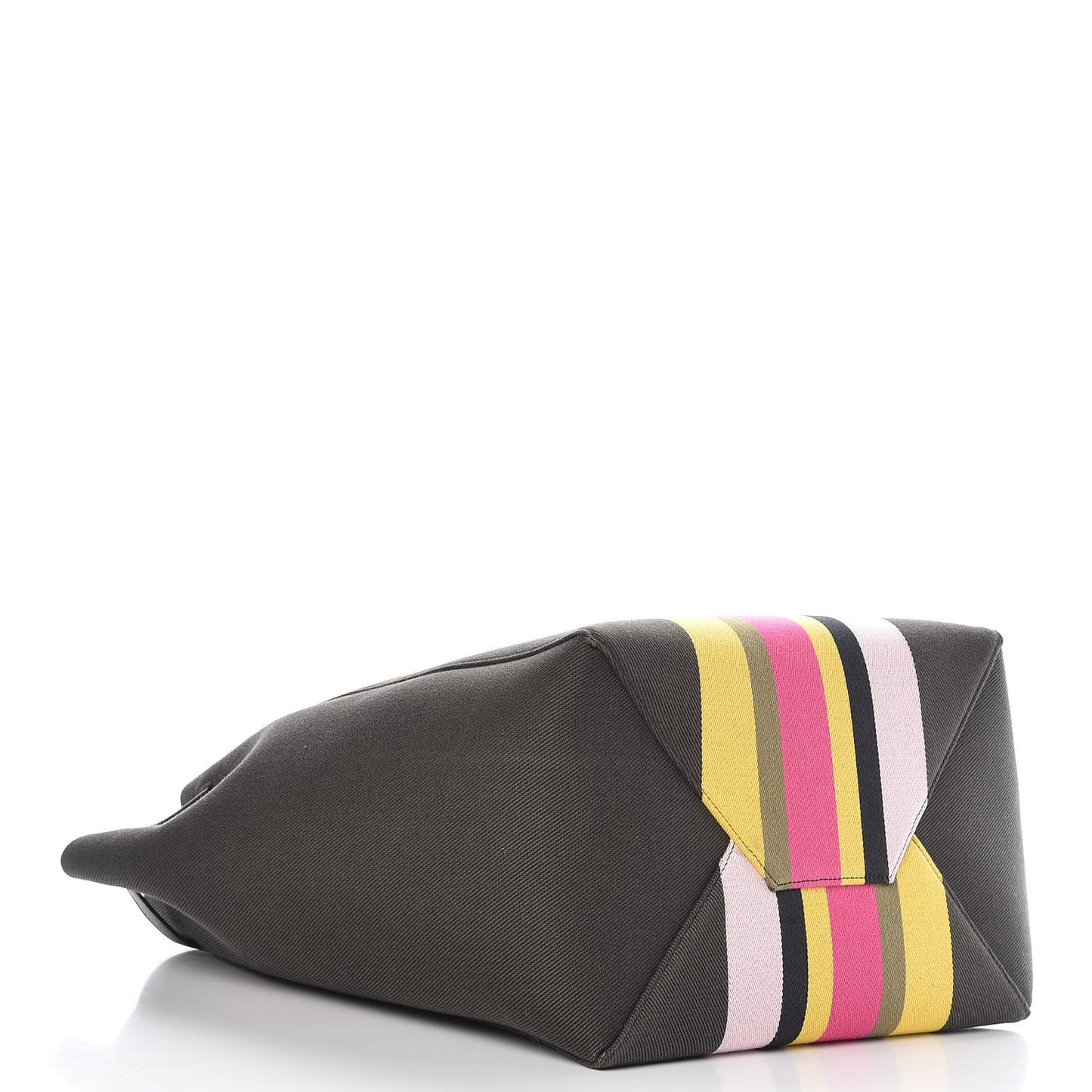 Textile Striped Medium Belt Cabas Phantom Multicolor
