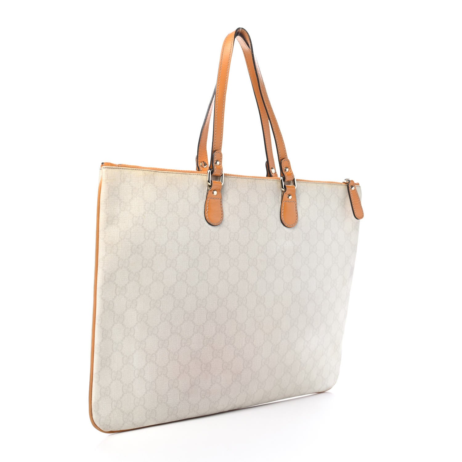 Gucci GG Plus Monogram Flat Tote Yellow 2 of 4