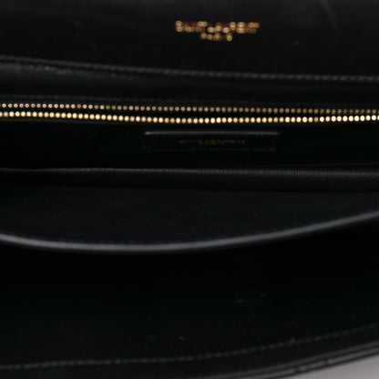 Saint Laurent Lambskin Quilted Mini Gaby Satchel Black 5 of 8