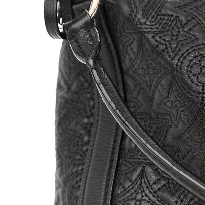Louis Vuitton Monogram Lambskin Antheia IXIA MM Black 11 of 15