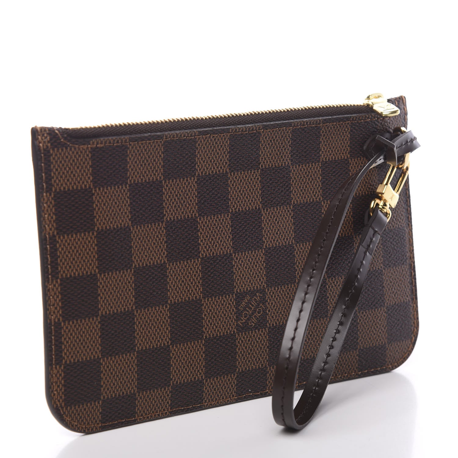 Louis Vuitton Damier Ebene Neverfull PM Pochette 2 of 5