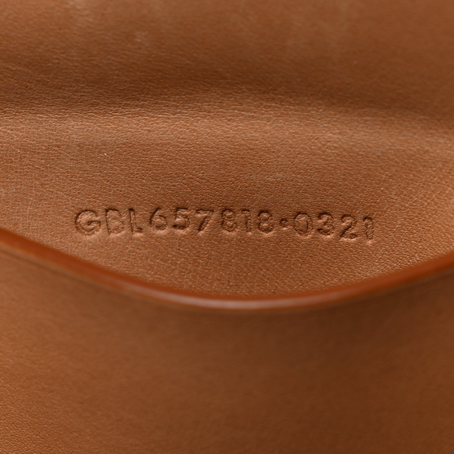 Saint Laurent Calfskin Monogram Baby Kaia Crossbody Bag Vintage Brown 7 of 8