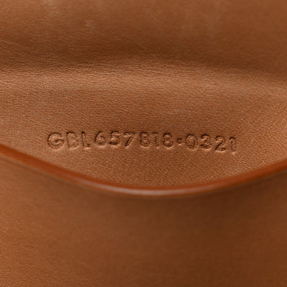 Saint Laurent Calfskin Monogram Baby Kaia Crossbody Bag Vintage Brown 7 of 8
