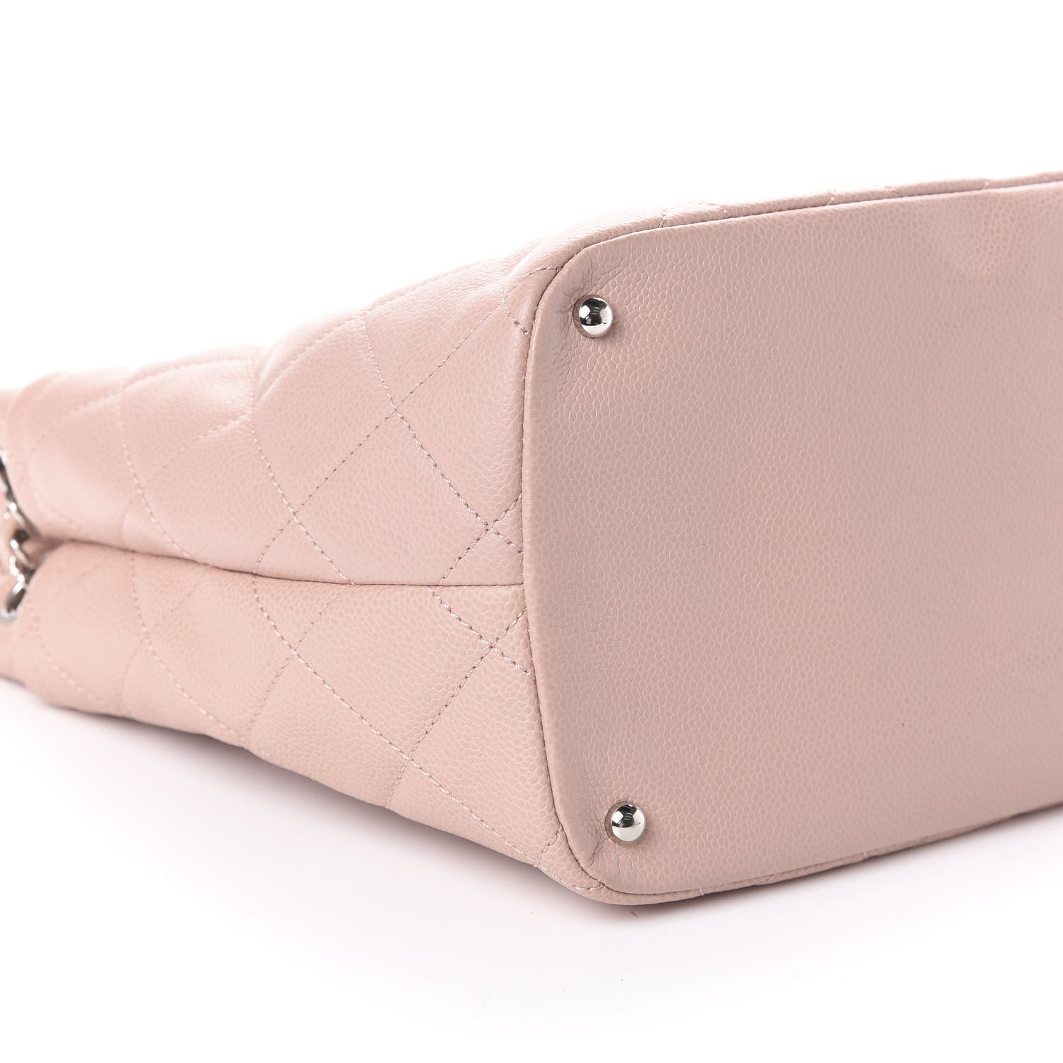Chanel Caviar Quilted Timeless CC Soft Tote Pink 9 of 10