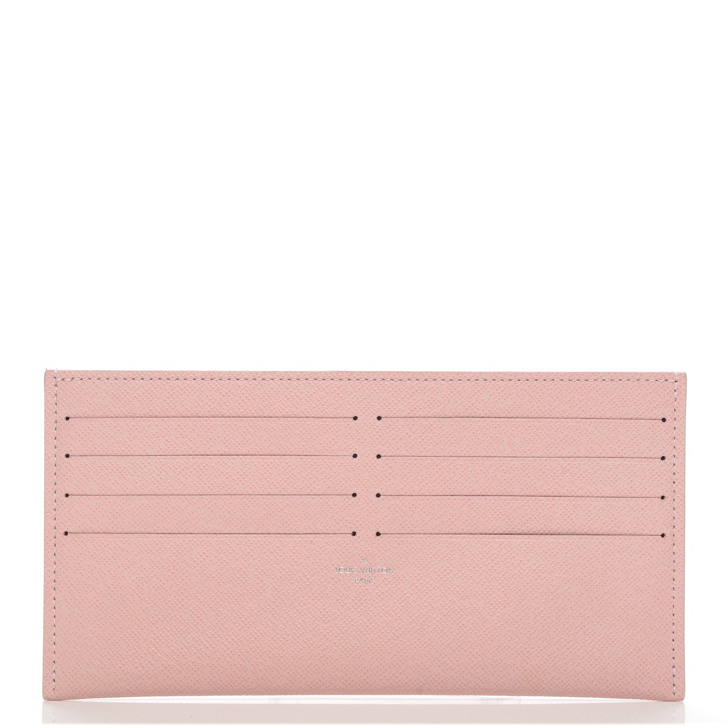 Calfskin Felicie Card Holder Insert Rose Ballerine