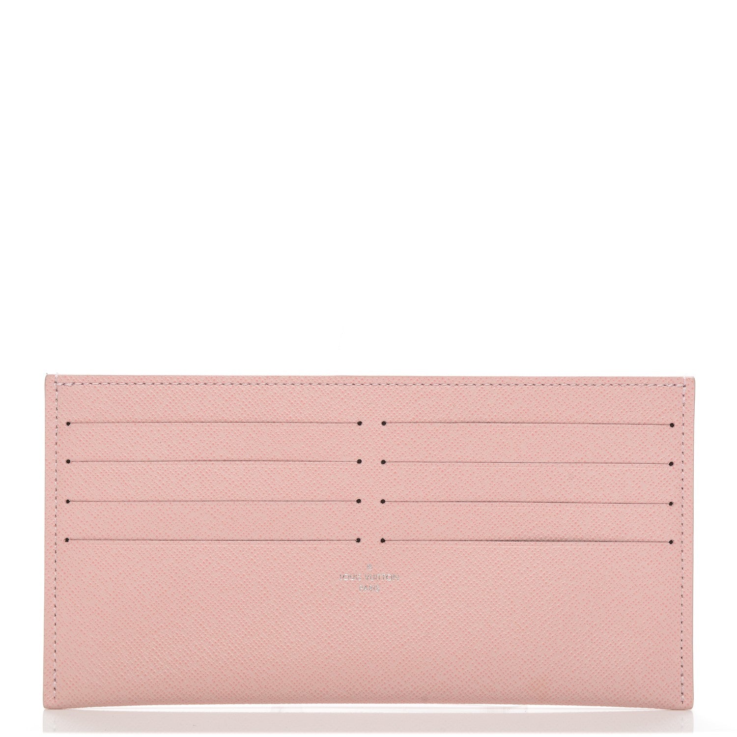 Louis Vuitton Calfskin Felicie Card Holder Insert Rose Ballerine 1 of 6