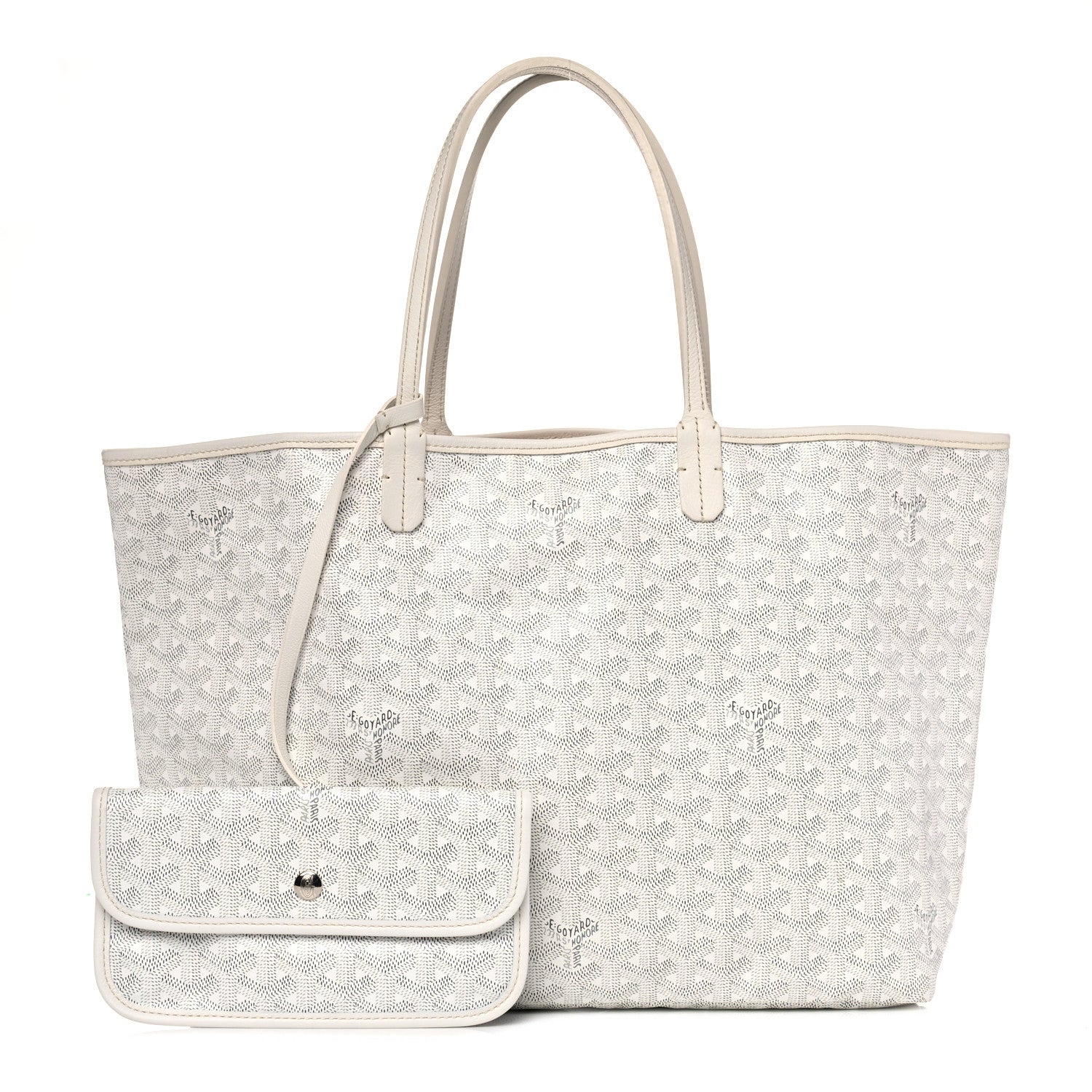 Goyard Goyardine Saint Louis PM White 1 of 12