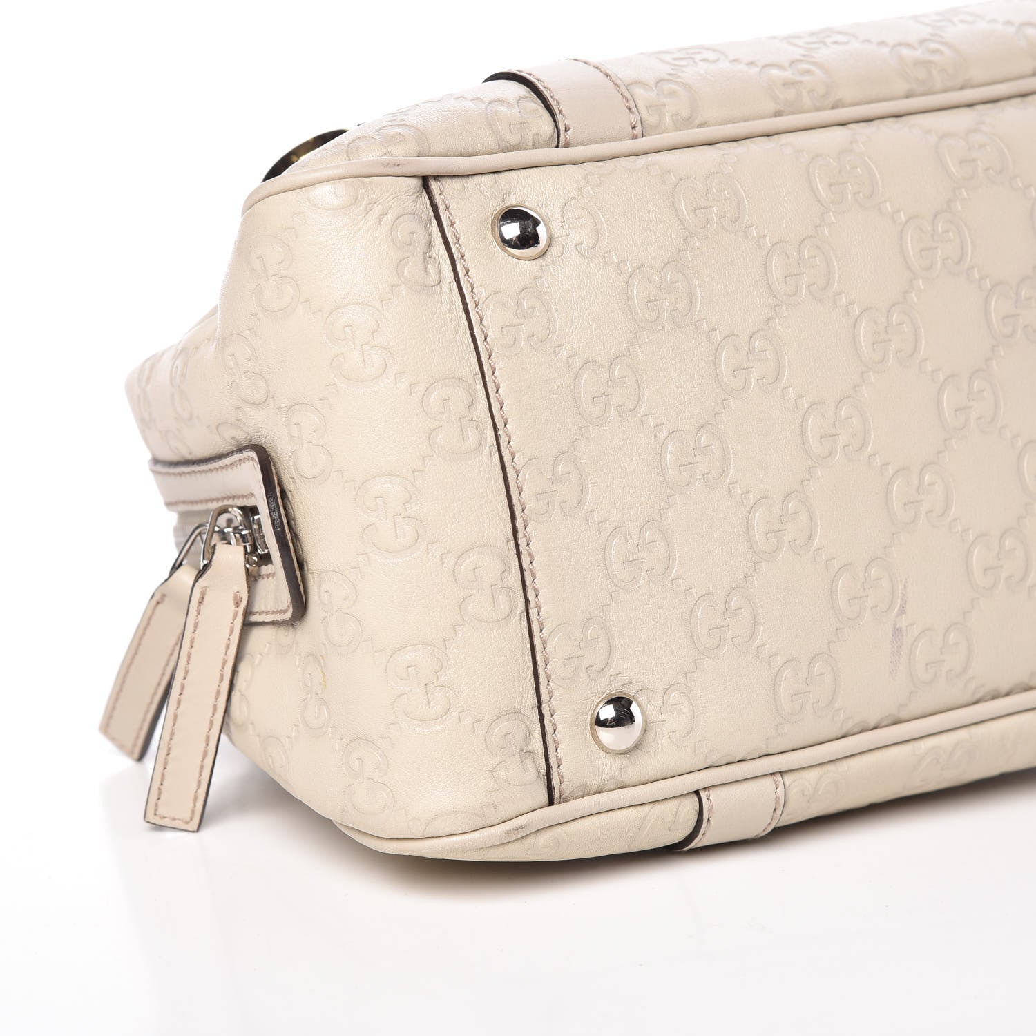 Gucci Guccissima GG Twins Boston Off White 9 of 12