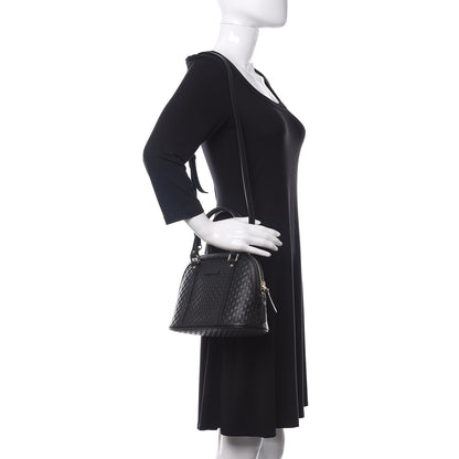 Gucci Microguccissima Mini Dome Bag Black 2 of 11
