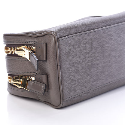 Tom Ford Grained Calfskin Toiletry Case Grey 5 of 10