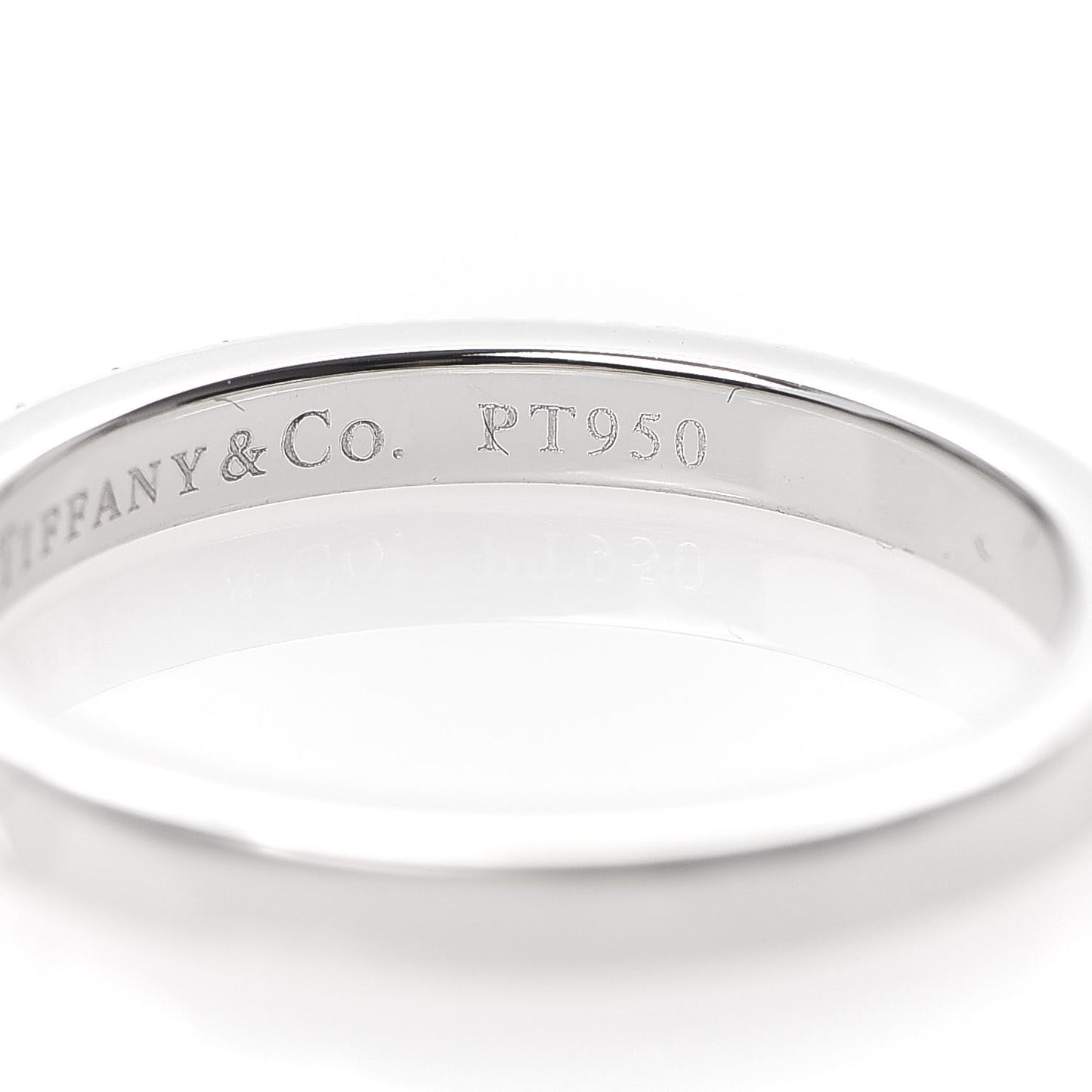 Platinum Diamond Lucida Half Circle Wedding Band Ring 47 4