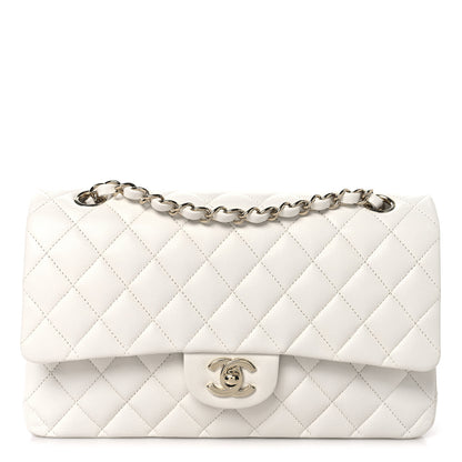 Chanel Caviar Quilted Medium Double Flap White 1 of 11