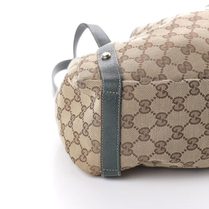 Gucci Monogram Medium Abbey Shoulder Bag Green 6 of 10