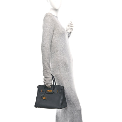 Hermes Togo Birkin 30 Black 2 of 11