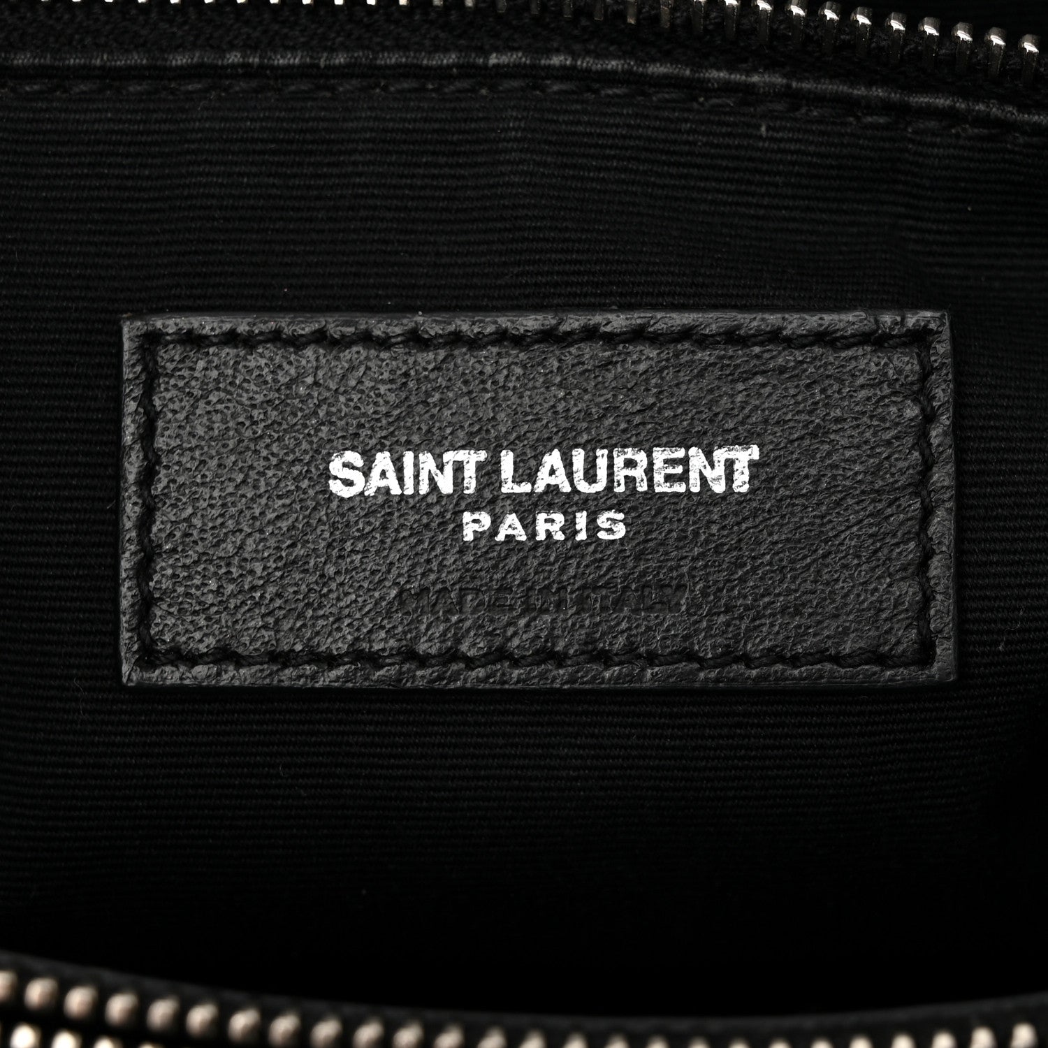 Saint Laurent Calfskin Y Quilted Monogram Large Loulou Chain Satchel Black 6 of 13