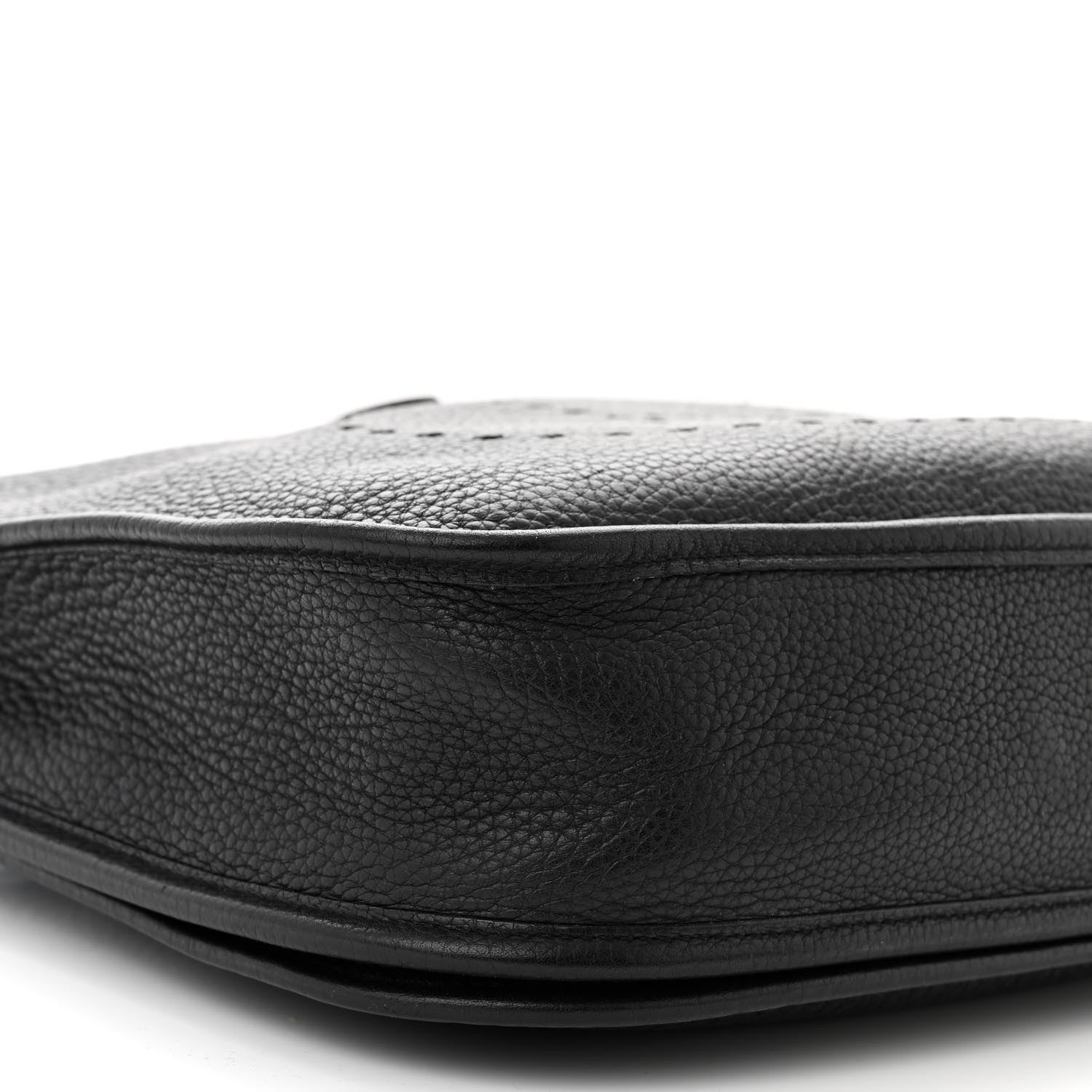 Hermes Taurillon Clemence Evelyne II PM Black 9 of 10