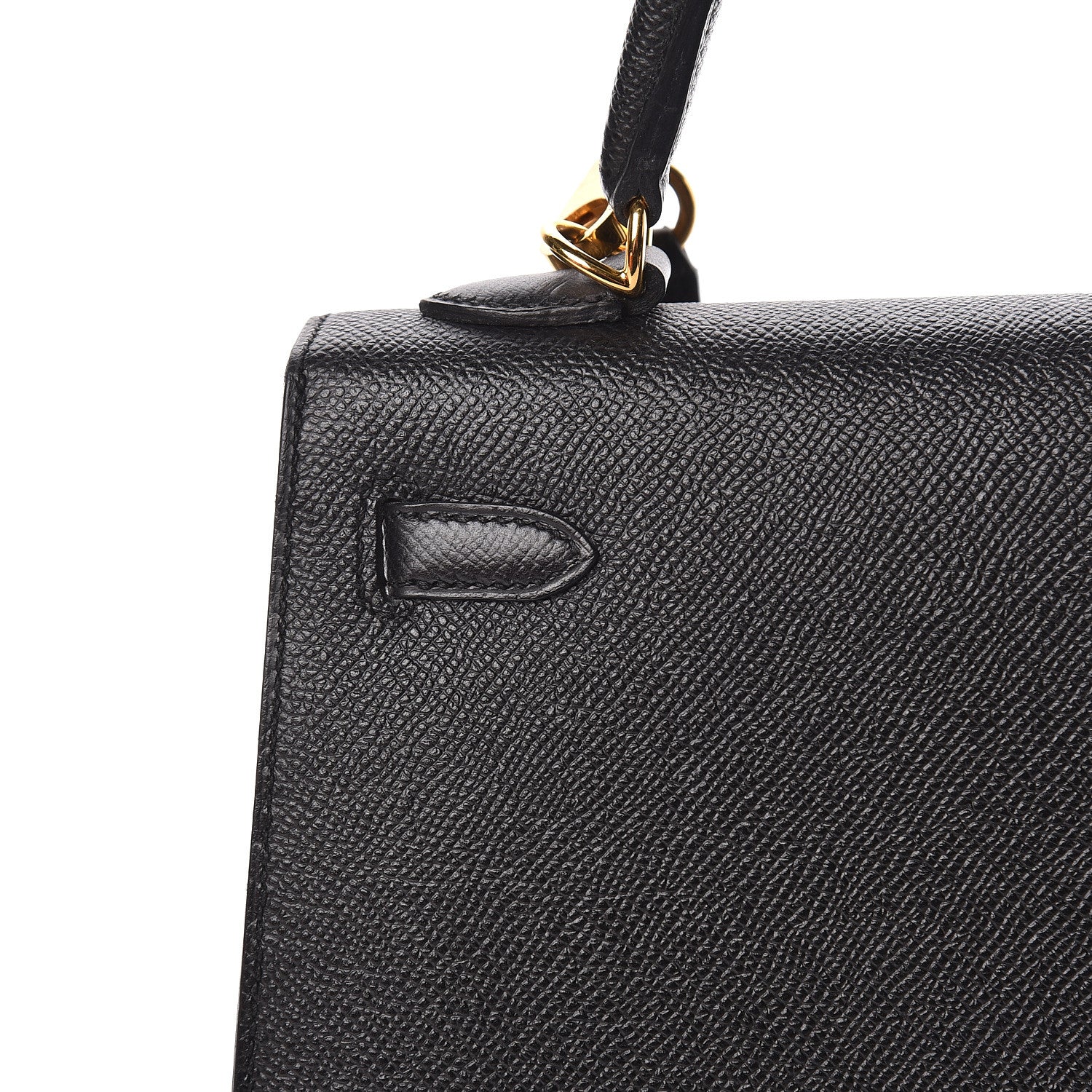 Hermes Epsom Kelly Sellier 25 Black 20 of 52
