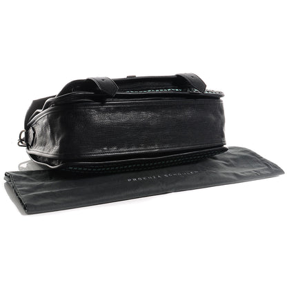 Proenza Schouler Woven Leather PS1 Medium Satchel Black 4 of 14