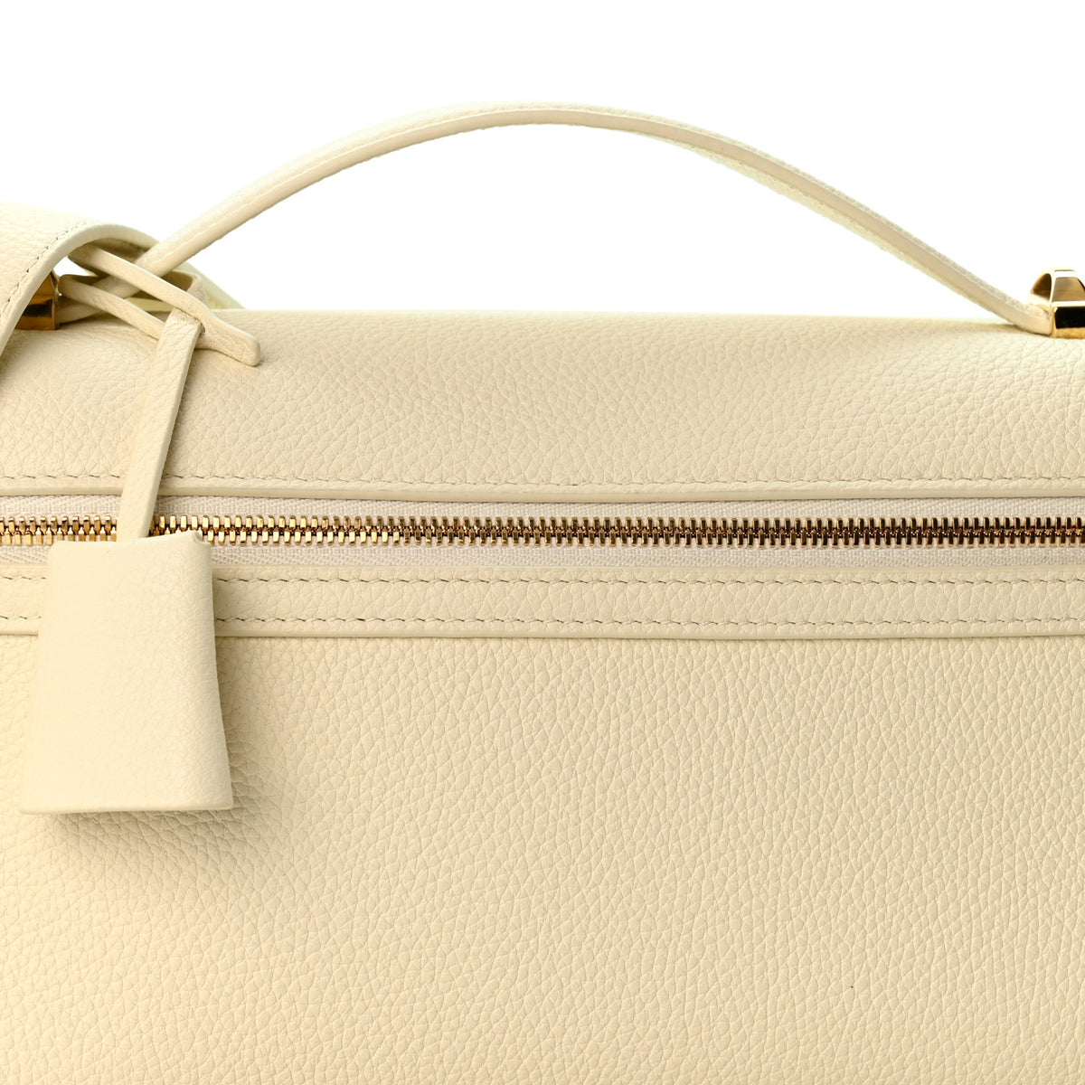 Calfskin Extra Softy Bag L29 Whisper White