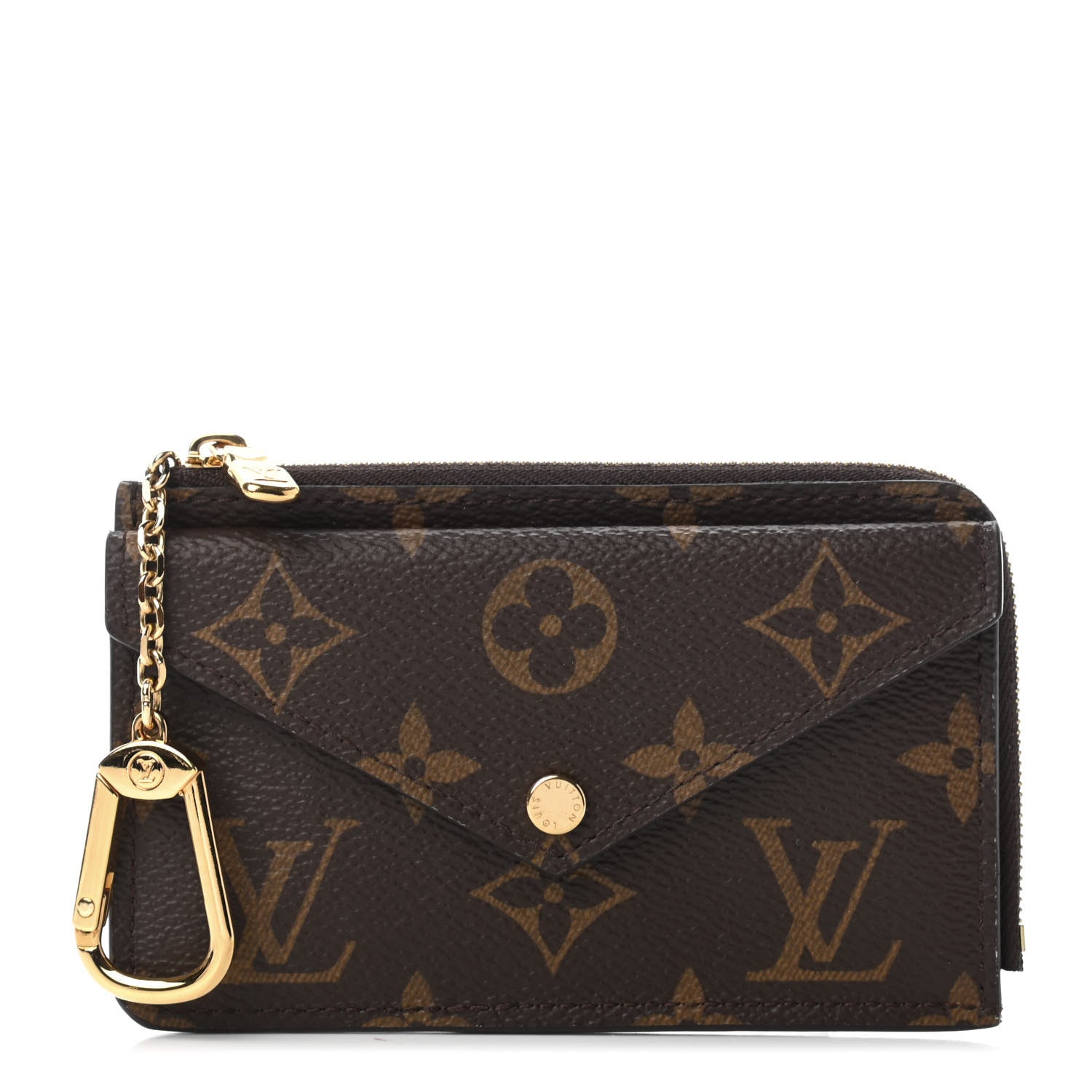 Louis Vuitton Monogram Recto Verso Card Holder Black 1 of 7