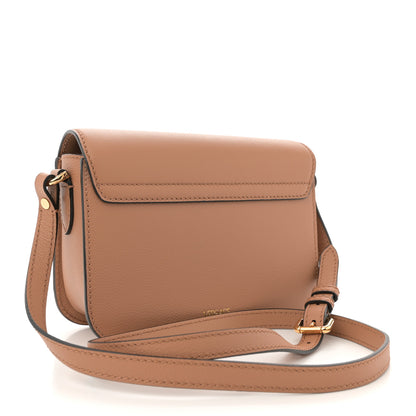 Versace Grained Calfskin La Medusa Flap Shoulder Bag Brown 2 of 9