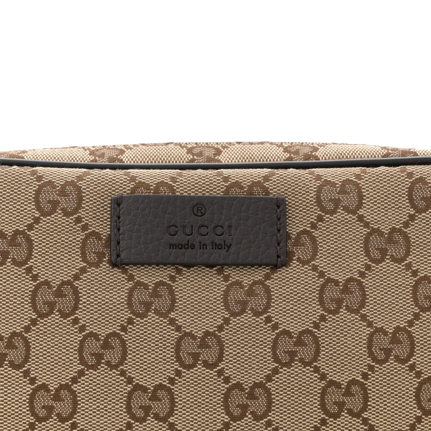 Monogram Belt Bag Dark Brown