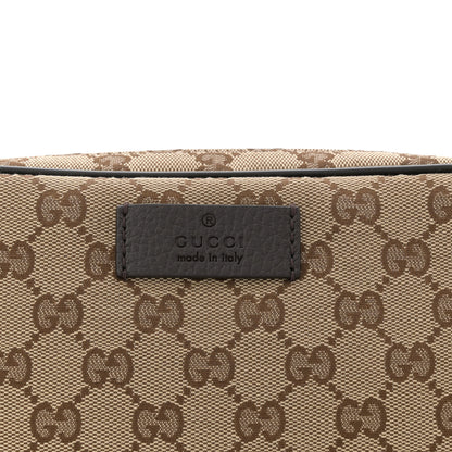 Gucci Monogram Belt Bag Dark Brown 8 of 10