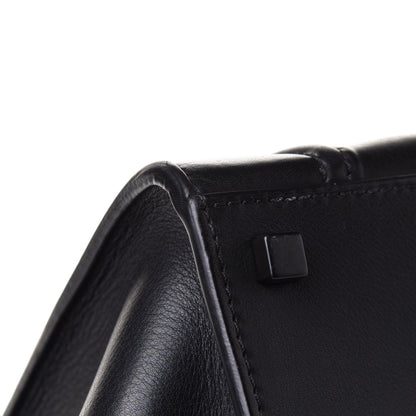 Celine Supple Calfskin Medium Phantom Luggage Black 8 of 10