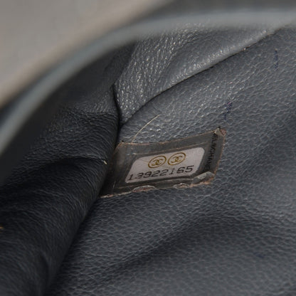 Chanel Patent Quilted Jumbo Single Flap Grey 8 of 9