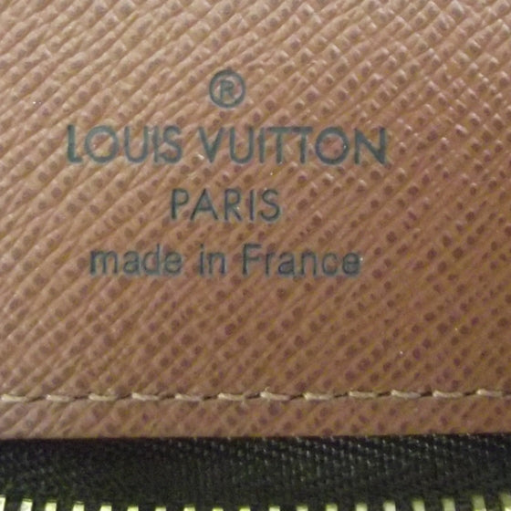 Monogram Zipped Passport Cover
