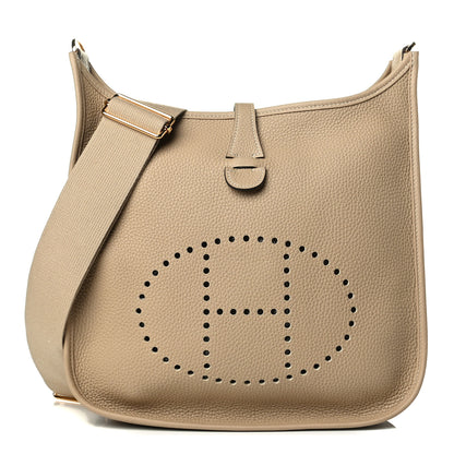Hermes Taurillon Clemence Evelyne III PM Trench 1 of 6