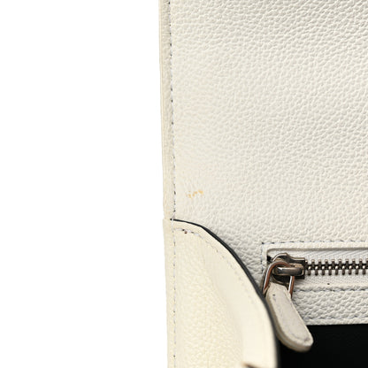 Christian Dior Grained Calfskin Perforated Diorama Flap Bag Latte 13 of 19
