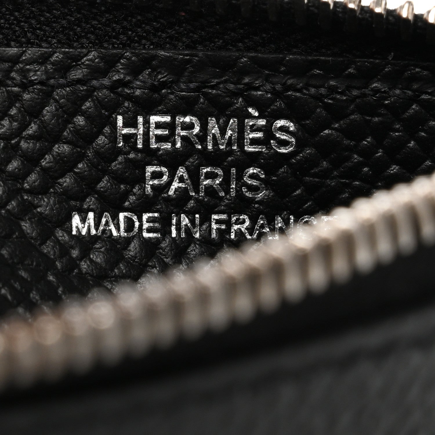 Hermes Epsom Constance Slim Wallet Black 10 of 12