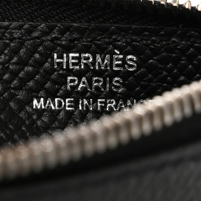 Hermes Epsom Constance Slim Wallet Black 10 of 12