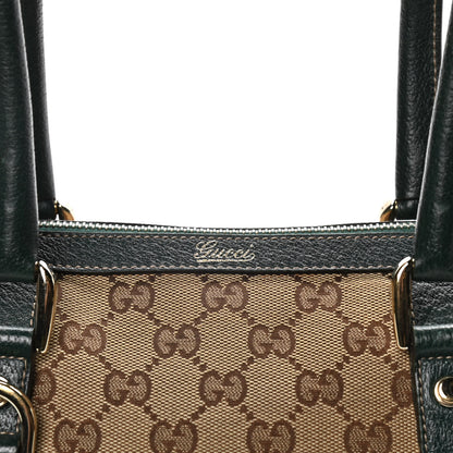 Gucci GG Plus Monogram Boston Green 8 of 17