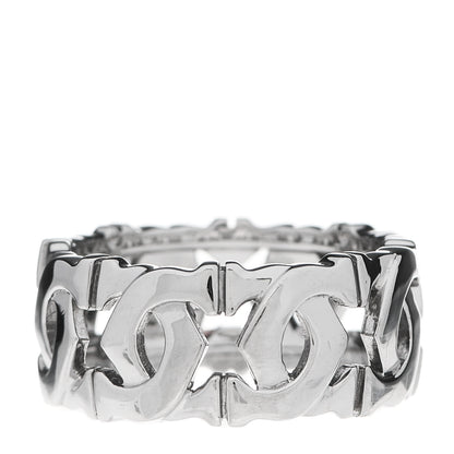 Cartier 18K White Gold Entrelaces Ring 49 4.75 3 of 5