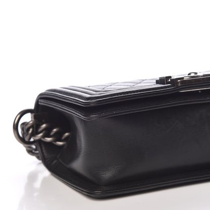 Chanel Calfskin Quilted Small Boy Flap Black 8 of 19