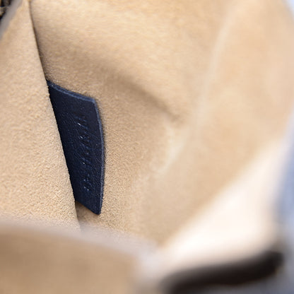 Chloe Grained Lambskin Drew Shoulder Bag Royal Navy 7 of 12