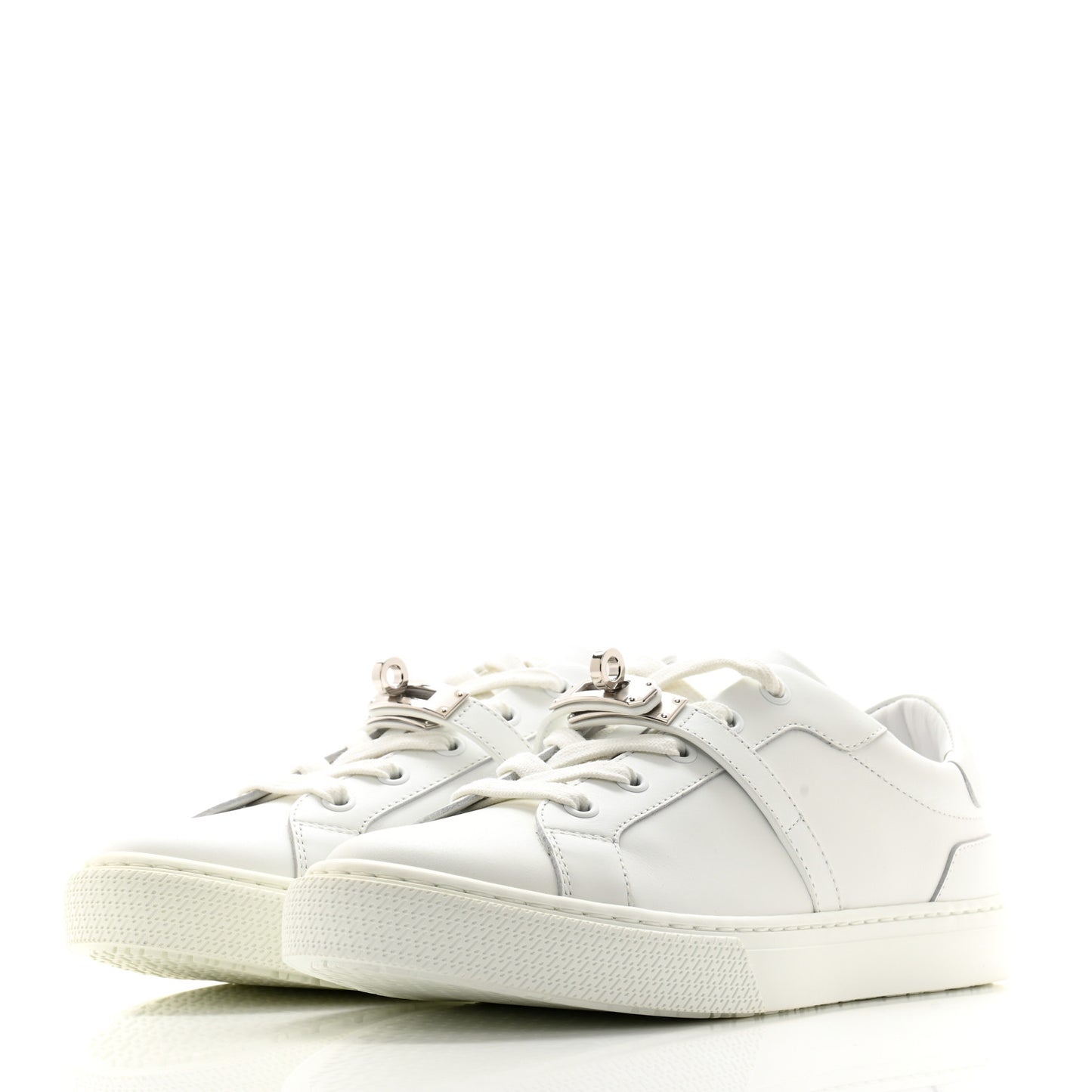 Calfskin Day Sneakers 38 White