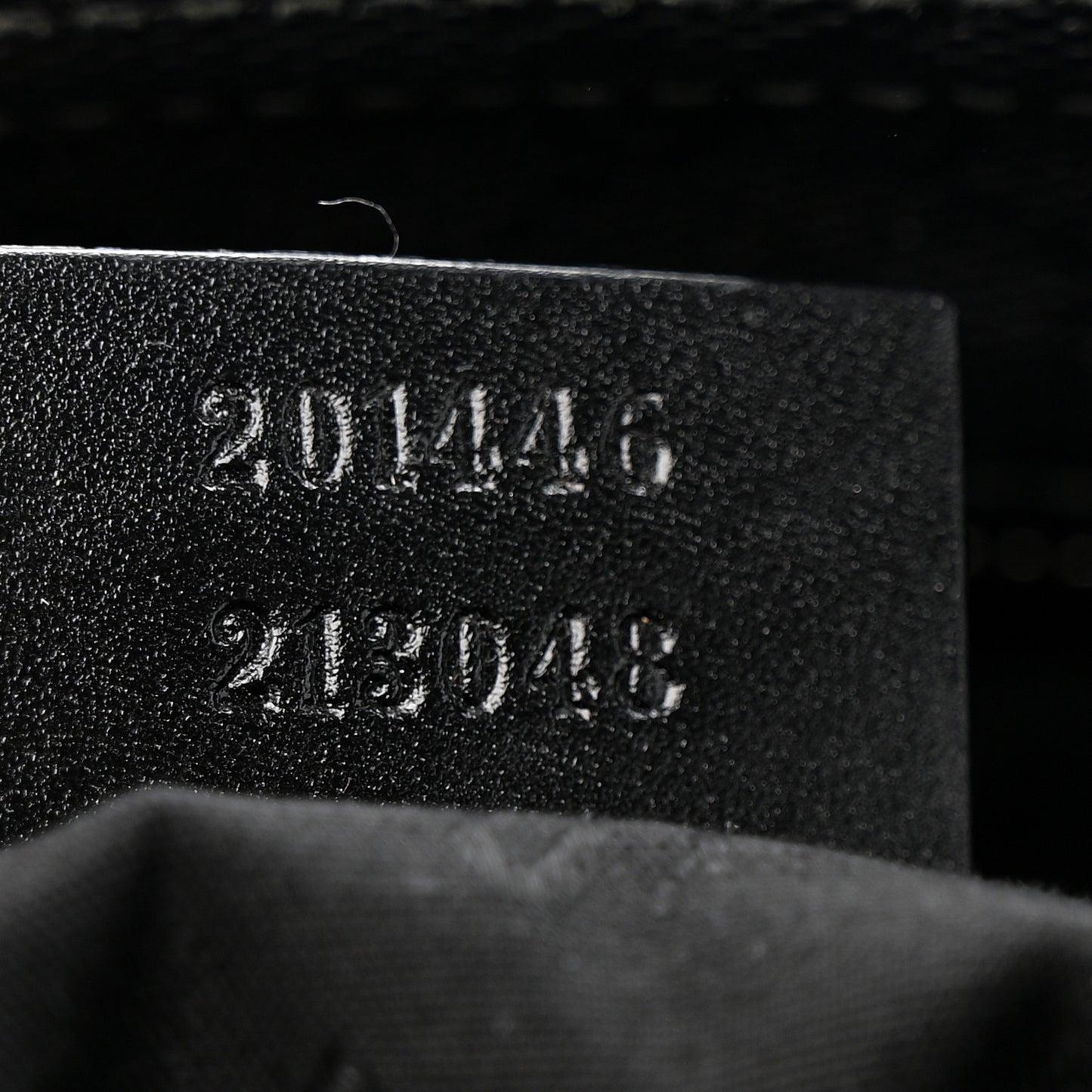Imprime Monogram Medium Flat Messenger Bag Black